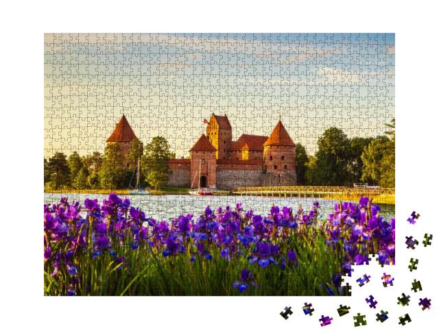 Trakai Island Castle - a Popular Tourist Destination in L... Jigsaw Puzzle with 1000 pieces