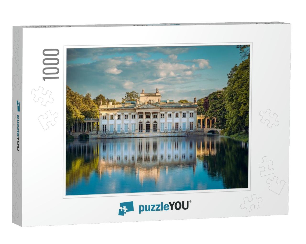 Royal Palace on the Water in Lazienki Park, Warsaw, Palac... Jigsaw Puzzle with 1000 pieces