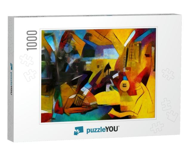 Alternative Reproductions of Famous Paintings by Picasso... Jigsaw Puzzle with 1000 pieces