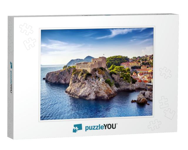 The General View of Dubrovnik - Fortresses Lovrijenac & B... Jigsaw Puzzle