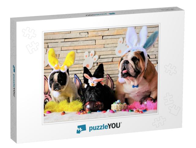 Hilarious Dogs Easter... Jigsaw Puzzle