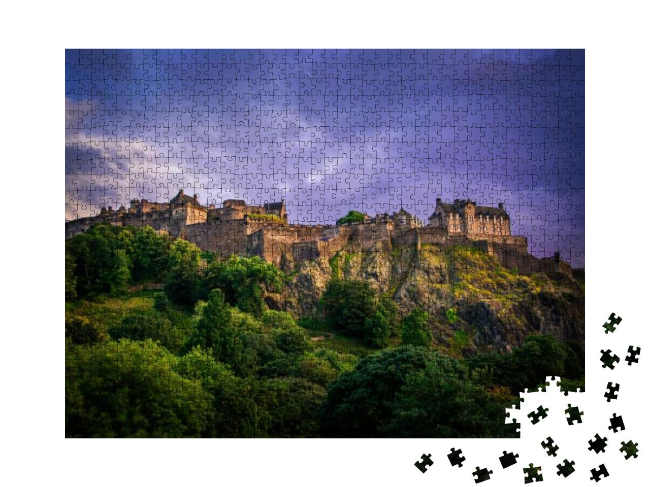 Edinburgh Castle, Scotland... Jigsaw Puzzle with 1000 pieces