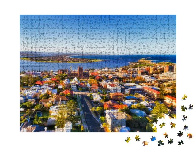 City of Newcastle in Australia North from Sydney - Hunter... Jigsaw Puzzle with 1000 pieces