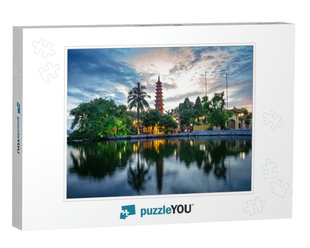 Panorama View of Tran Quoc Pagoda, the Oldest Temple in H... Jigsaw Puzzle