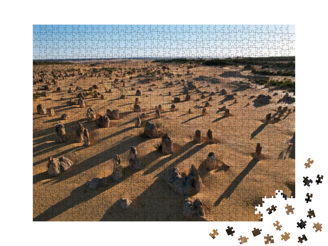 Aerial Drone Footage of Sunrise Over the Amazing Natural... Jigsaw Puzzle with 1000 pieces