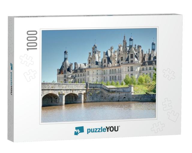 The Superb Chteau De Chambord in France... Jigsaw Puzzle with 1000 pieces