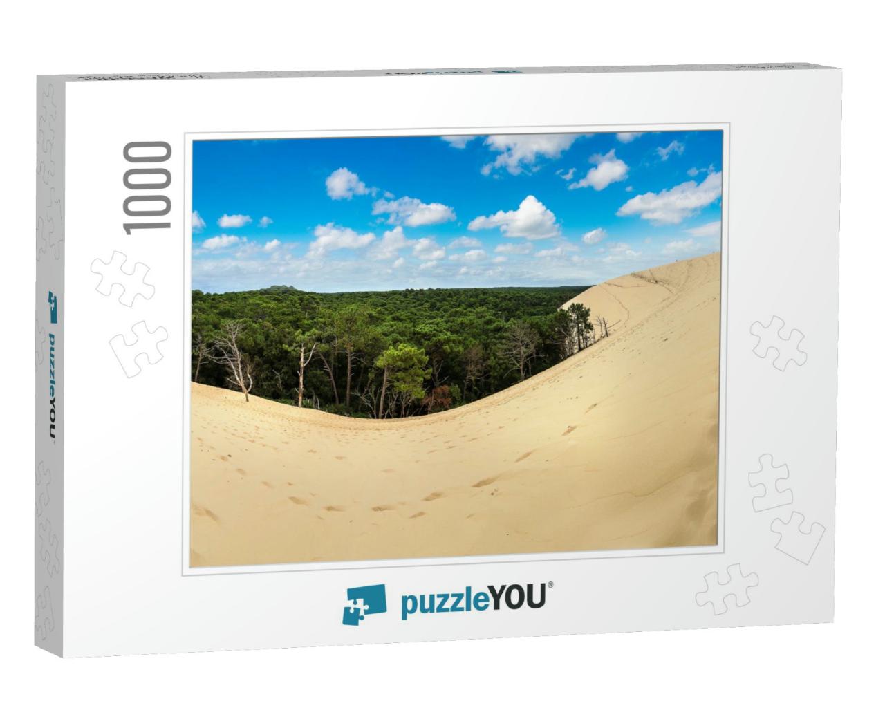 Dune of Pilat Dune Du Pyla - the Tallest Sand Dune in Eur... Jigsaw Puzzle with 1000 pieces
