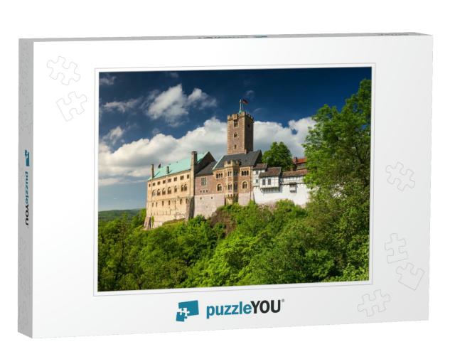 View of the Famous Wartburg - a World Heritage Site, Thur... Jigsaw Puzzle