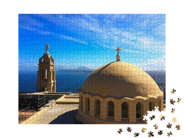 Santa Cruz Chapel, Oran, Algeria... Jigsaw Puzzle with 1000 pieces