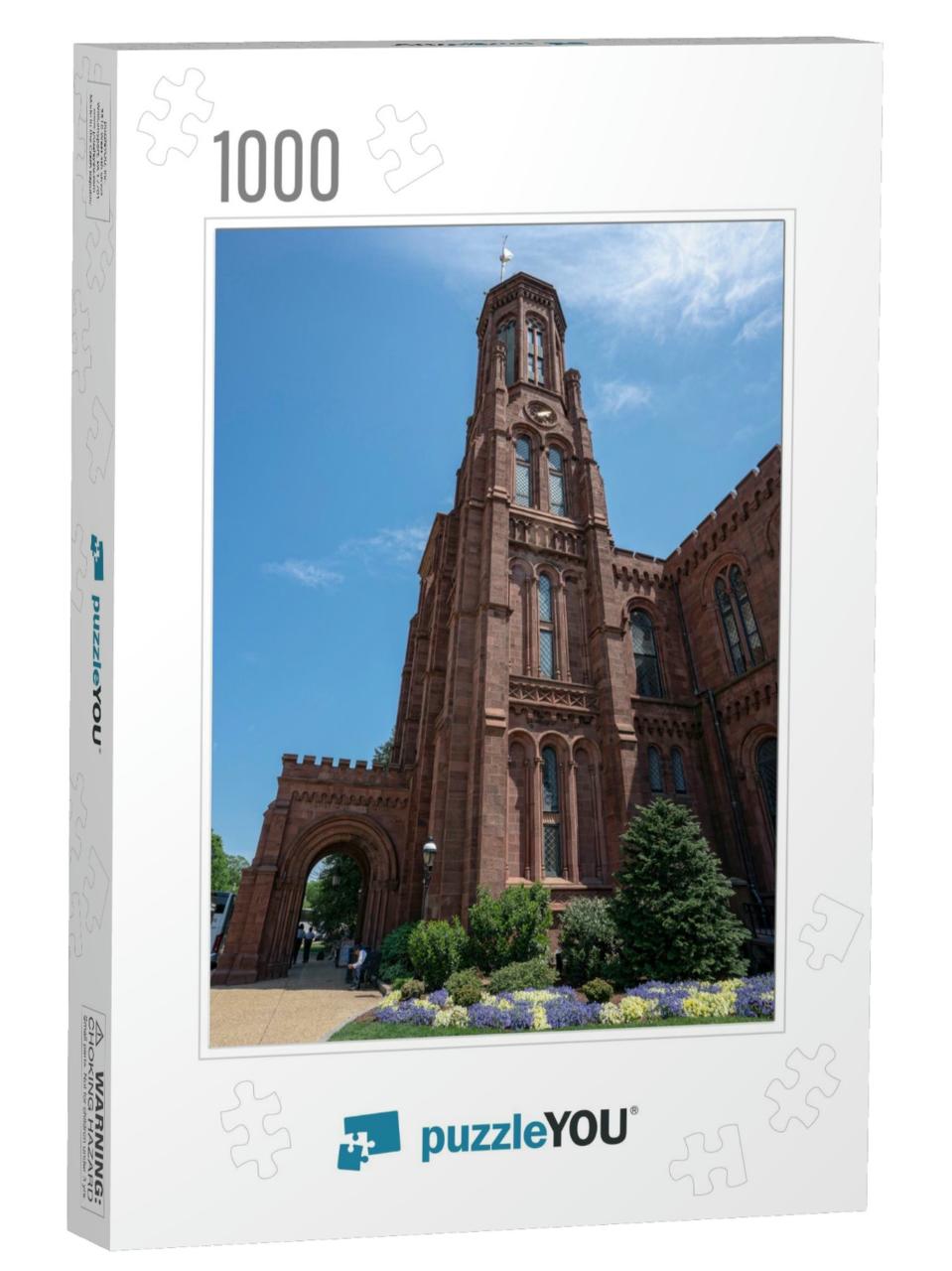 Smithsonian Castle Museum Usa... Jigsaw Puzzle with 1000 pieces