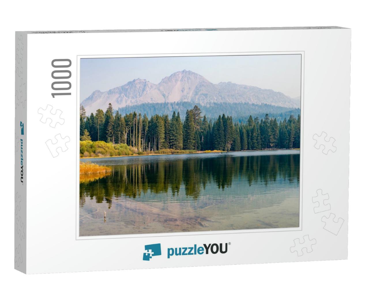 Lake View in Lassen Volcanic National Park, California... Jigsaw Puzzle with 1000 pieces