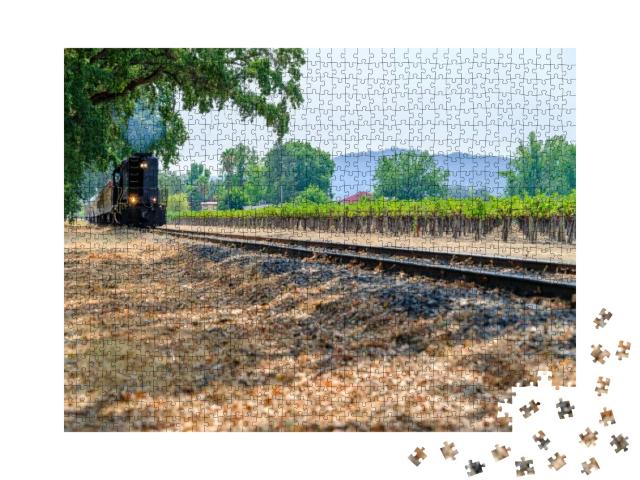 Excursions Tours Through the Vineyards of Napa Valley... Jigsaw Puzzle with 1000 pieces