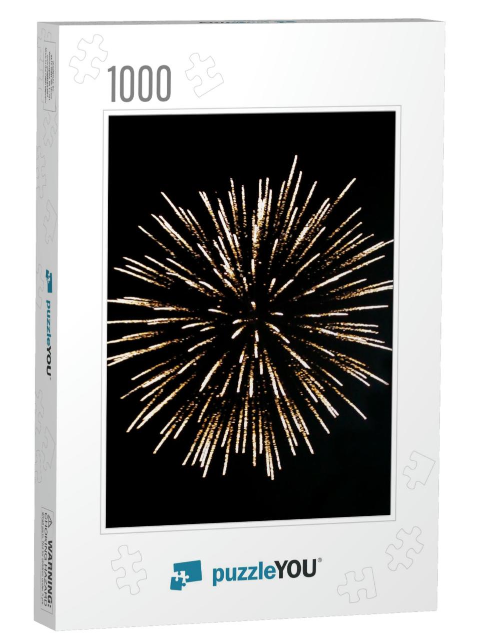 View of Fireworks, Holiday Fireworks... Jigsaw Puzzle with 1000 pieces