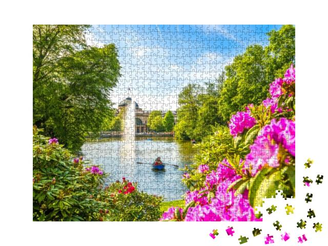 Kurpark, Wiesbaden... Jigsaw Puzzle with 1000 pieces