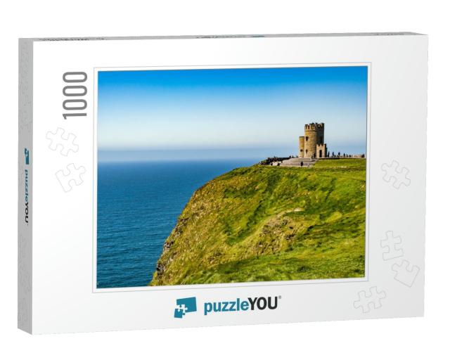 Ireland O'brien's Tower, Marks the Highest Point of the C... Jigsaw Puzzle with 1000 pieces