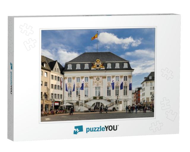 The Altos Arthaud Old Town Hall as Seen from the Central... Jigsaw Puzzle