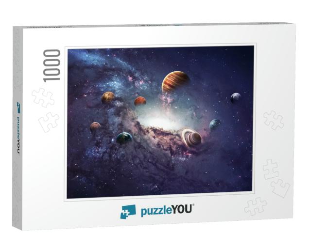 High Resolution Images Presents Creating Planets of the S... Jigsaw Puzzle with 1000 pieces