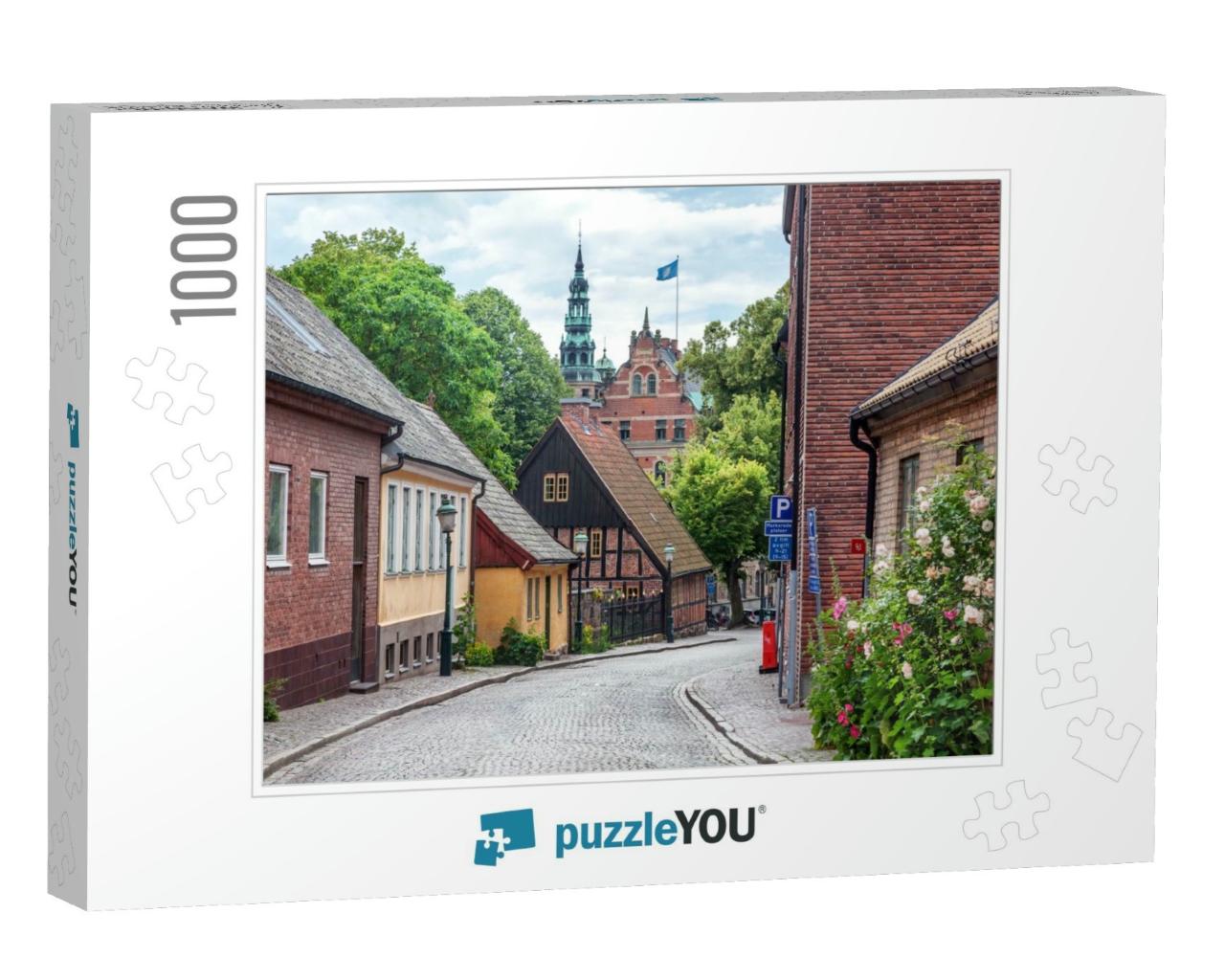 Lund, a Small Old Town in Sweden, Scandinavian Architectu... Jigsaw Puzzle with 1000 pieces