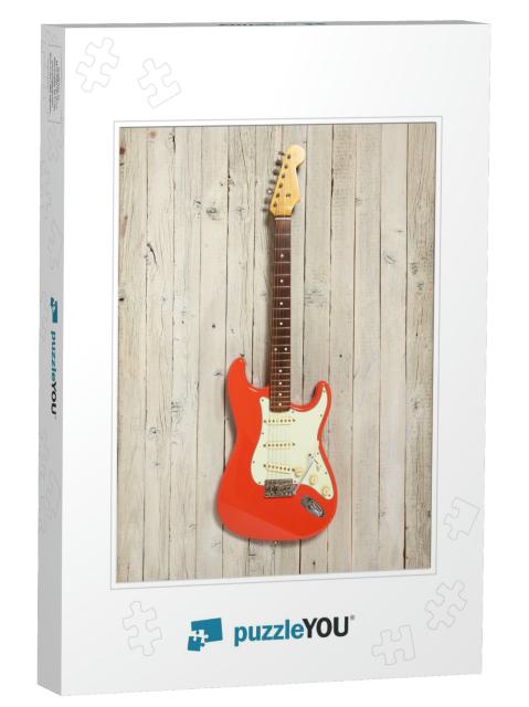 Vintage Electric Guitar, I Had Finished the Head L... Jigsaw Puzzle