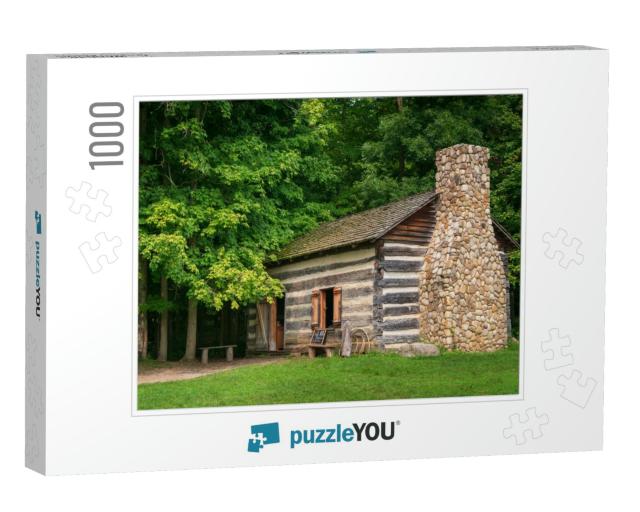 Historic Farm Buildings At Ohio's Only National Park, Cuy... Jigsaw Puzzle with 1000 pieces