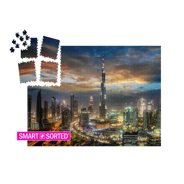 View to Dubai Business Bay with the Various Skyscrapers &... | SMART SORTED® | Jigsaw Puzzle with 1000 pieces