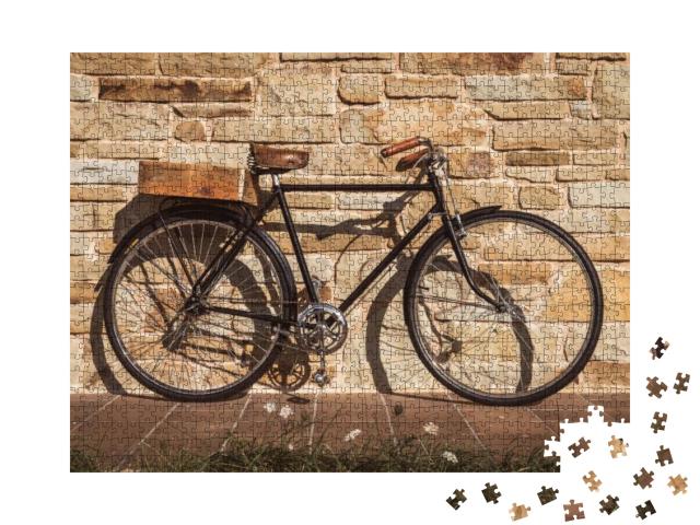 Vintage Bike... Jigsaw Puzzle with 1000 pieces