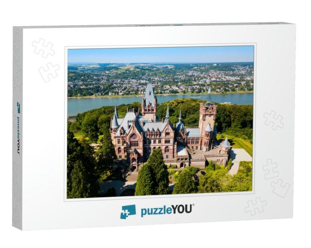Schloss Drachenburg Castle is a Palace in Konigswinter on... Jigsaw Puzzle