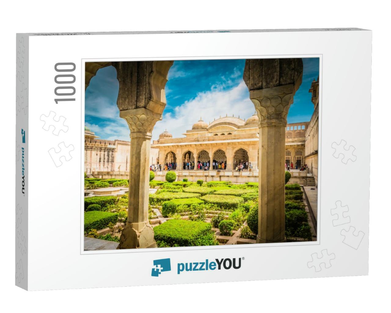 Sheesh Mahal of Amber Fort... Jigsaw Puzzle with 1000 pieces