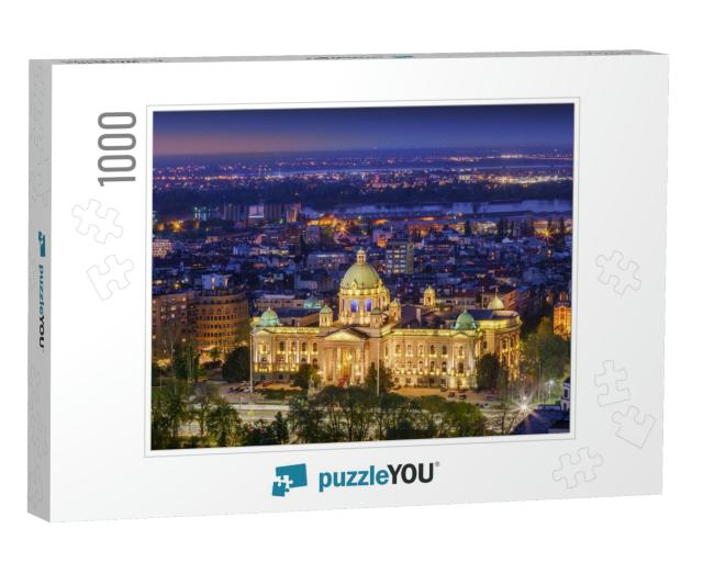 Aerial View the House of the National Assembly of the Rep... Jigsaw Puzzle with 1000 pieces
