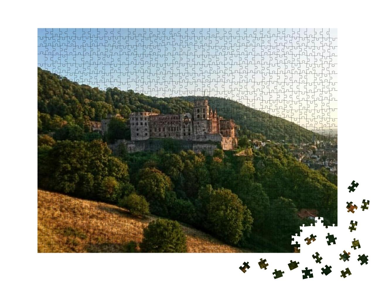 Heidelberger Schloss Heidelberg Castle, Heidelberg, Germa... Jigsaw Puzzle with 1000 pieces
