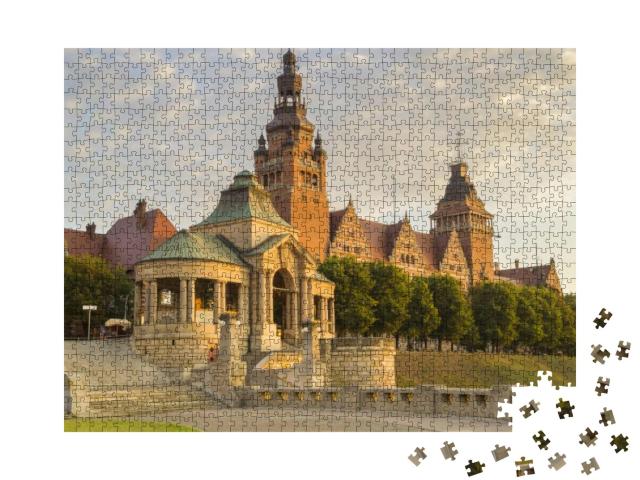 Terraces Viewing Haken Terrasein Szczecin... Jigsaw Puzzle with 1000 pieces