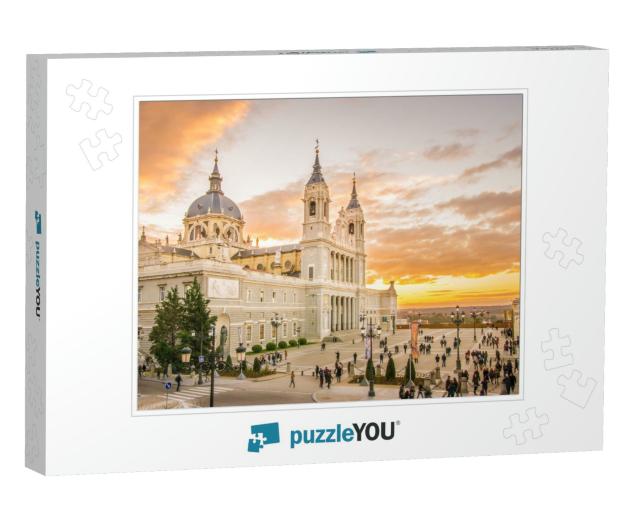 The Almaden Cathedral is the Cathedral of Madrid, Spain &... Jigsaw Puzzle