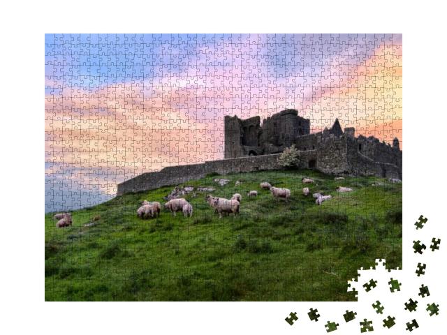 Rock of Cashel Castel View... Jigsaw Puzzle with 1000 pieces