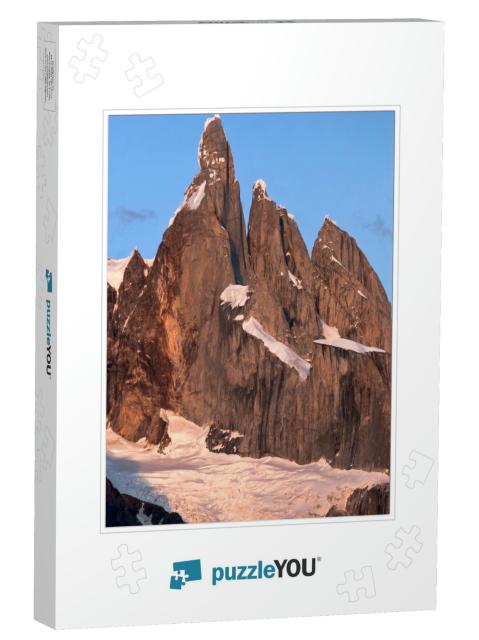 Summits of Cerro Torre, National Park Los Glaciares, Arge... Jigsaw Puzzle