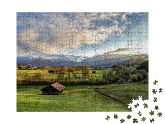 Oberstdorf... Jigsaw Puzzle with 1000 pieces