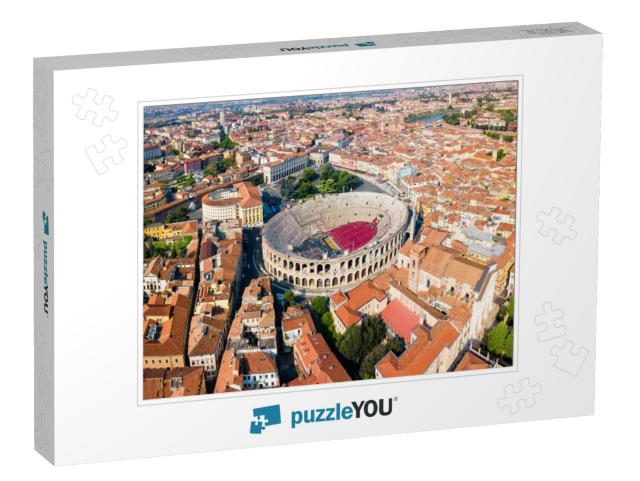 Verona Arena Aerial Panoramic View. Arena is a Roman Amph... Jigsaw Puzzle