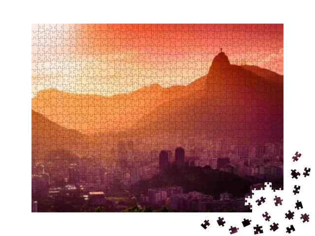Christ the Redeemer... Jigsaw Puzzle with 1000 pieces