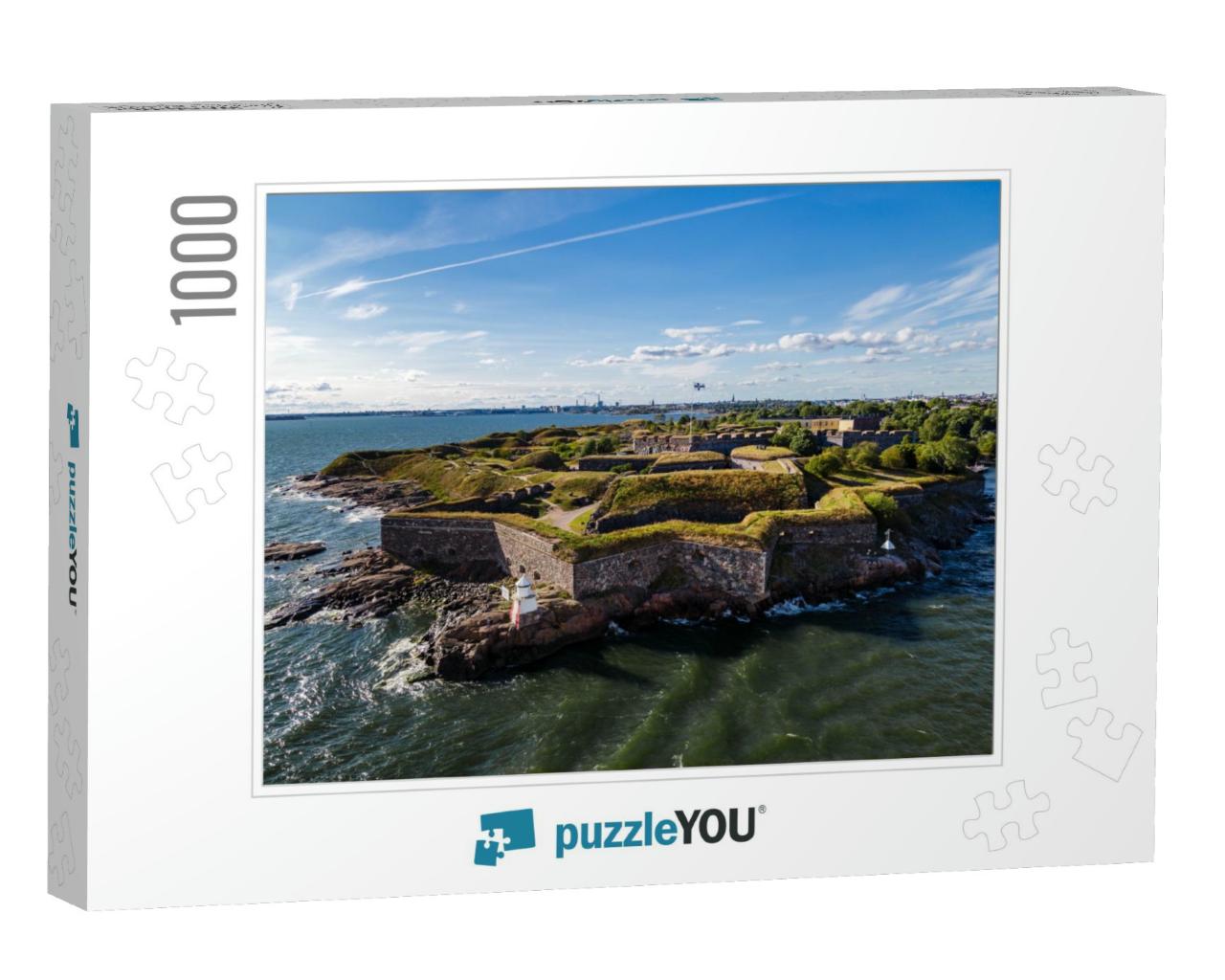 Suomenlinna is the Fortress Outside Helsinki, Here on a S... Jigsaw Puzzle with 1000 pieces
