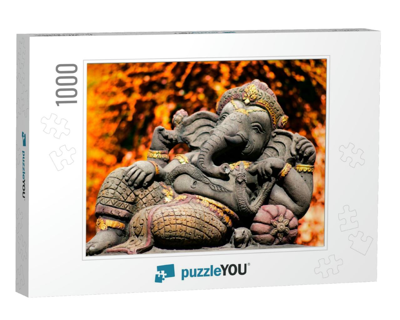 Ganesha is the God of Success. that Hindus in India & Bud... Jigsaw Puzzle with 1000 pieces