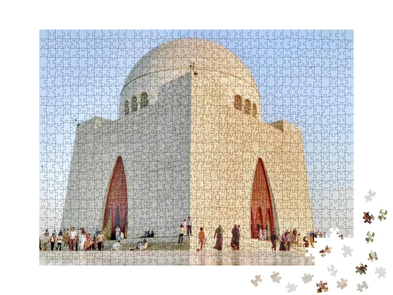 Qaid E Azam Muhammad Ali Jinah Mazar E Qaid... Jigsaw Puzzle with 1000 pieces