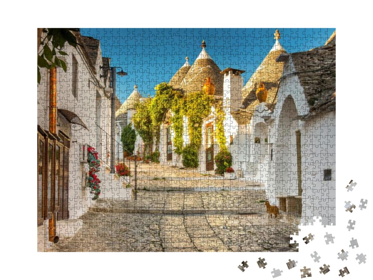 Trulli of Alberobello, Puglia, Italy... Jigsaw Puzzle with 1000 pieces