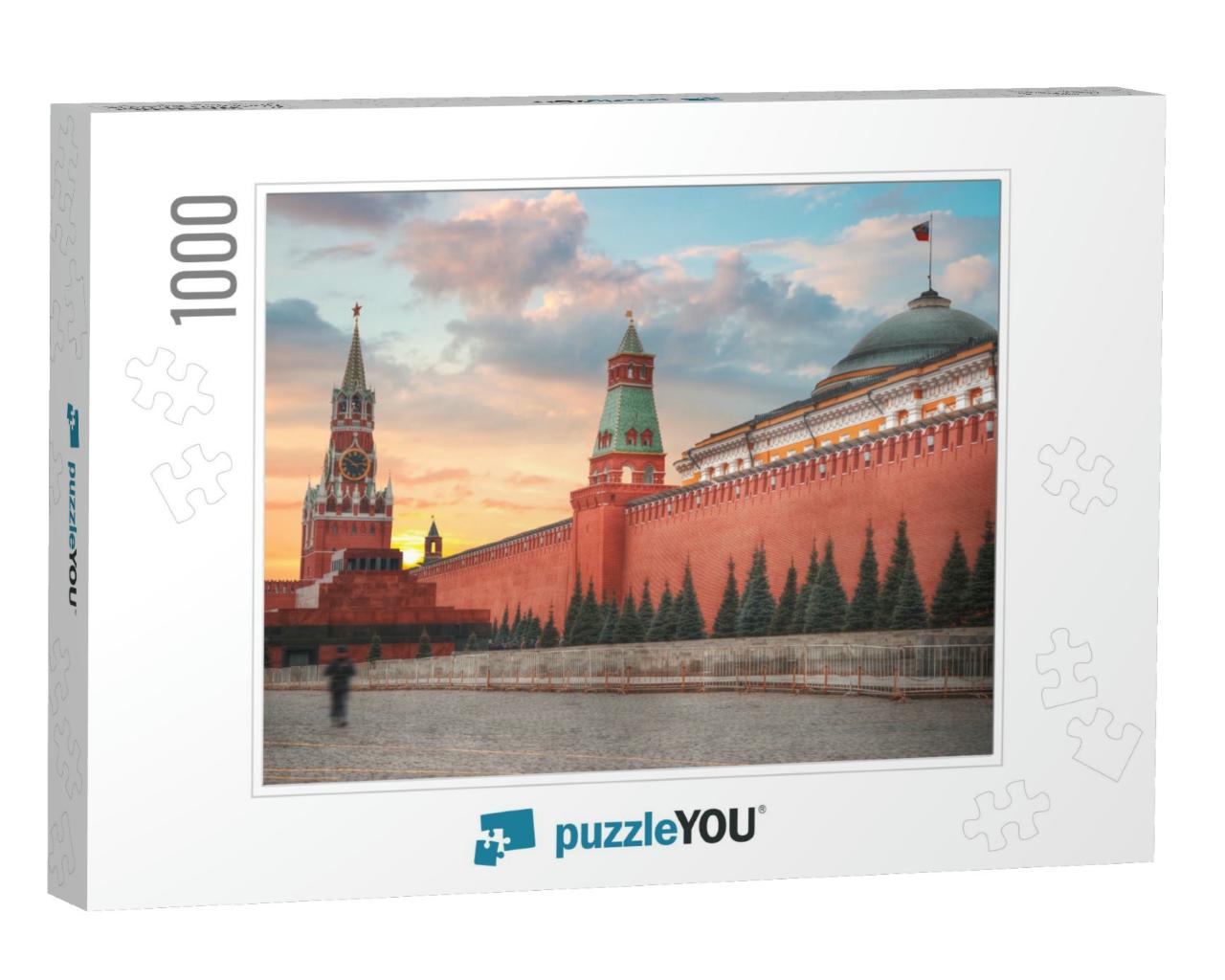 Kremlin - a Fortress in the Center of Moscow, the Main So... Jigsaw Puzzle with 1000 pieces