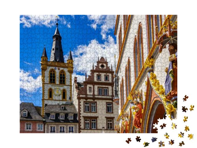 Historic Old Town of Trier in Germany... Jigsaw Puzzle with 1000 pieces
