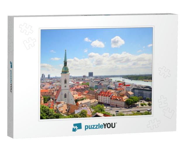 View of Bratislava... Jigsaw Puzzle