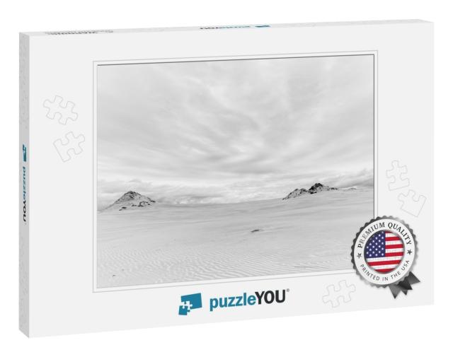 View of Endless Wandering Sand Dunes in Slowinski Nationa... Jigsaw Puzzle