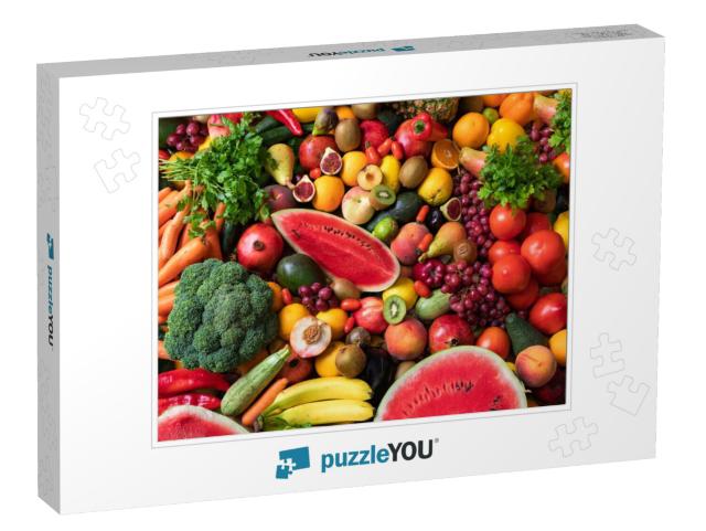 Variety of Fruits & Vegetables... Jigsaw Puzzle