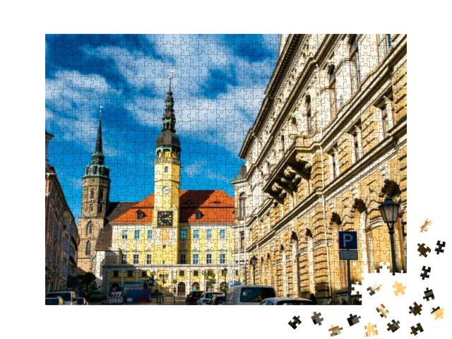 The Town Hall of Bautzen in Saxony, Germany... Jigsaw Puzzle with 1000 pieces