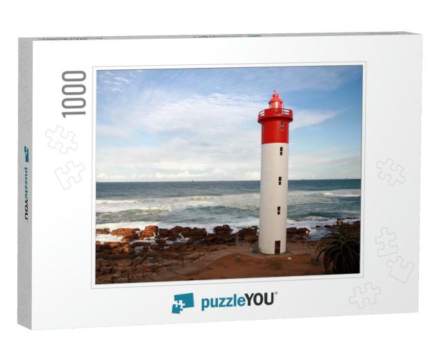 Lighthouse Umhlanga South Africa... Jigsaw Puzzle with 1000 pieces