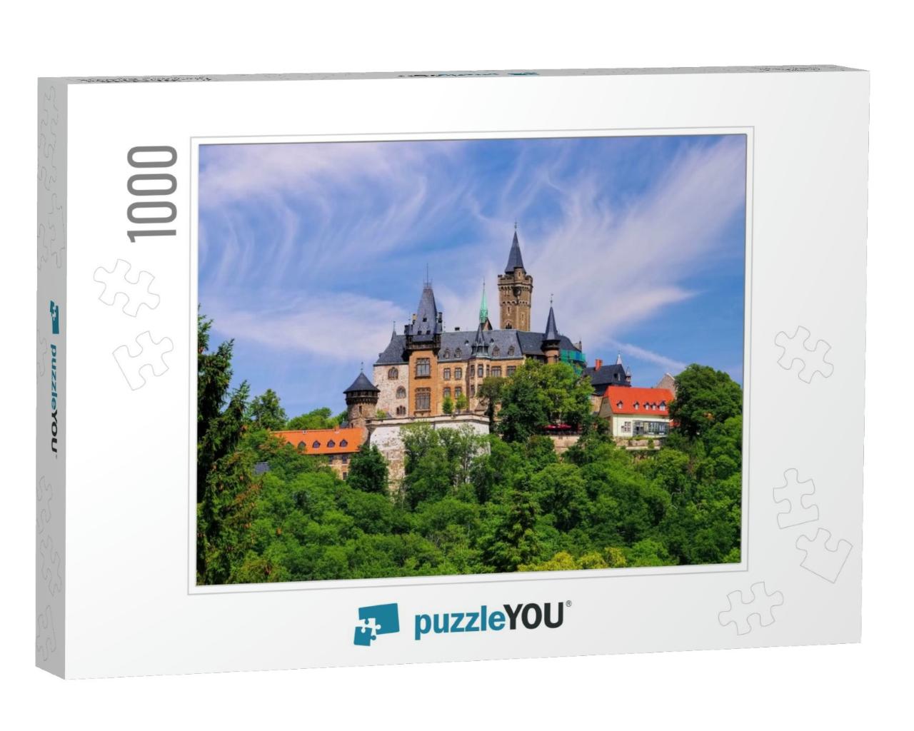 Wernigerode Castle... Jigsaw Puzzle with 1000 pieces