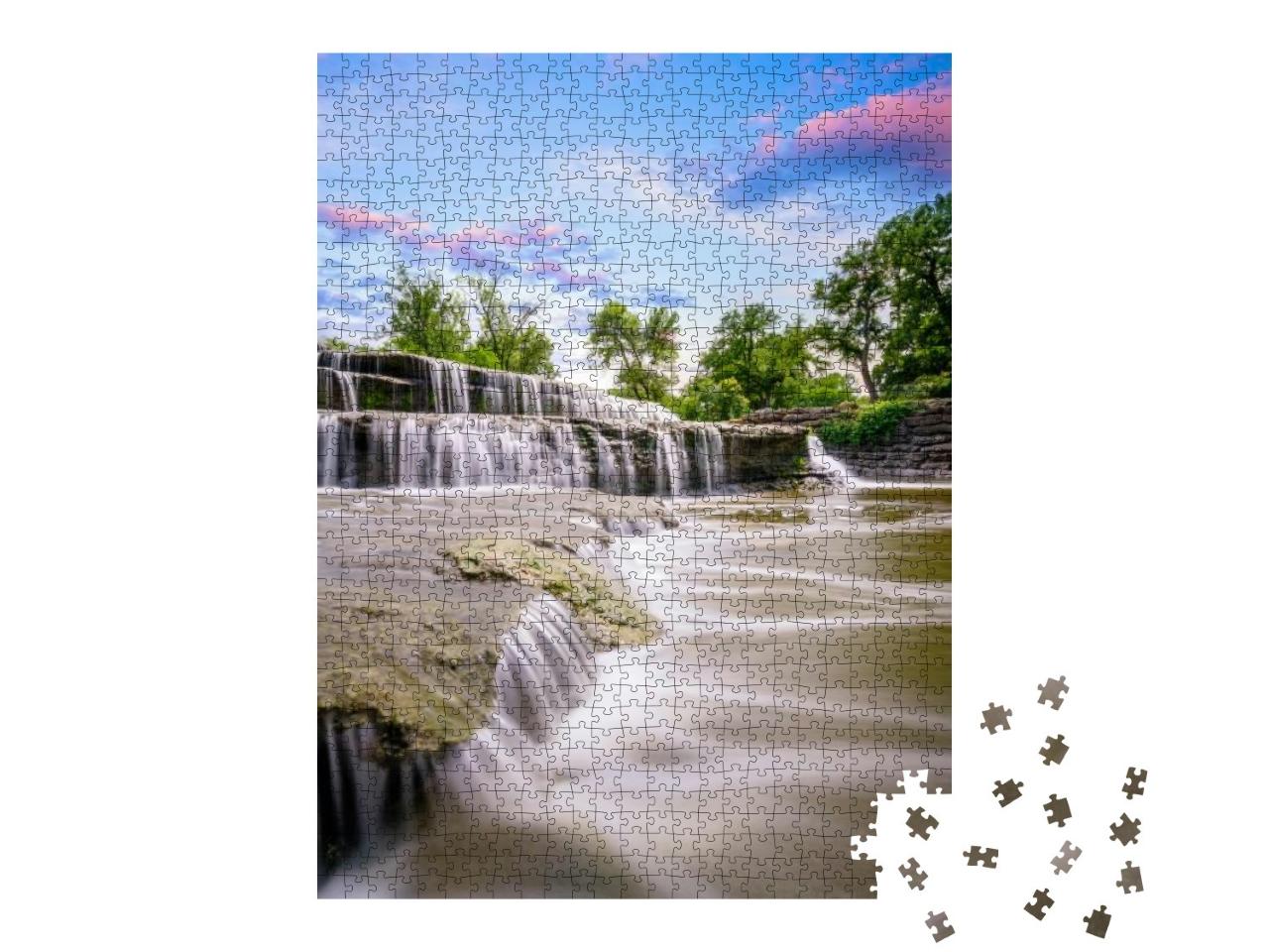 Airfield Falls in Fort Worth Texas... Jigsaw Puzzle with 1000 pieces